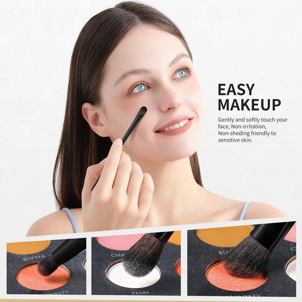 Docolor Makeup Brush Set Professional 10-30pcs Eyeshadow Blush