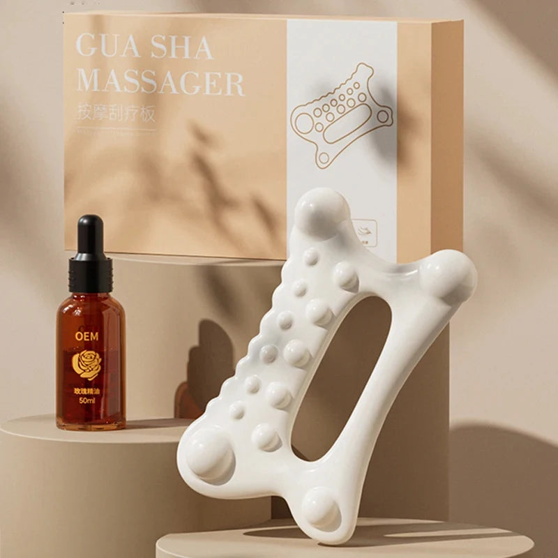 Resin Gua Sha Stone – Facial &amp; Body Massage