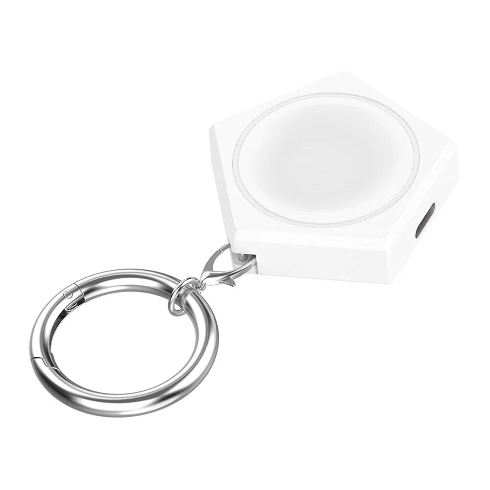 Portable Charger for Samsung Galaxy Ultra 2025/Watch 8/ 7/6 Classic/5/5 Pro/Active 2/Watch4/3 Magnetic Keychain Wireless Charger
