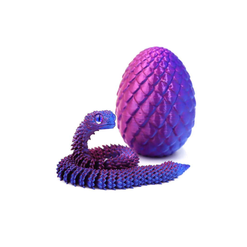 3d Printed Toys Home Decoration Desktop Decorations Anime Figures Articulating Home Decor Items 3D Printing Snake Eggs Rotating