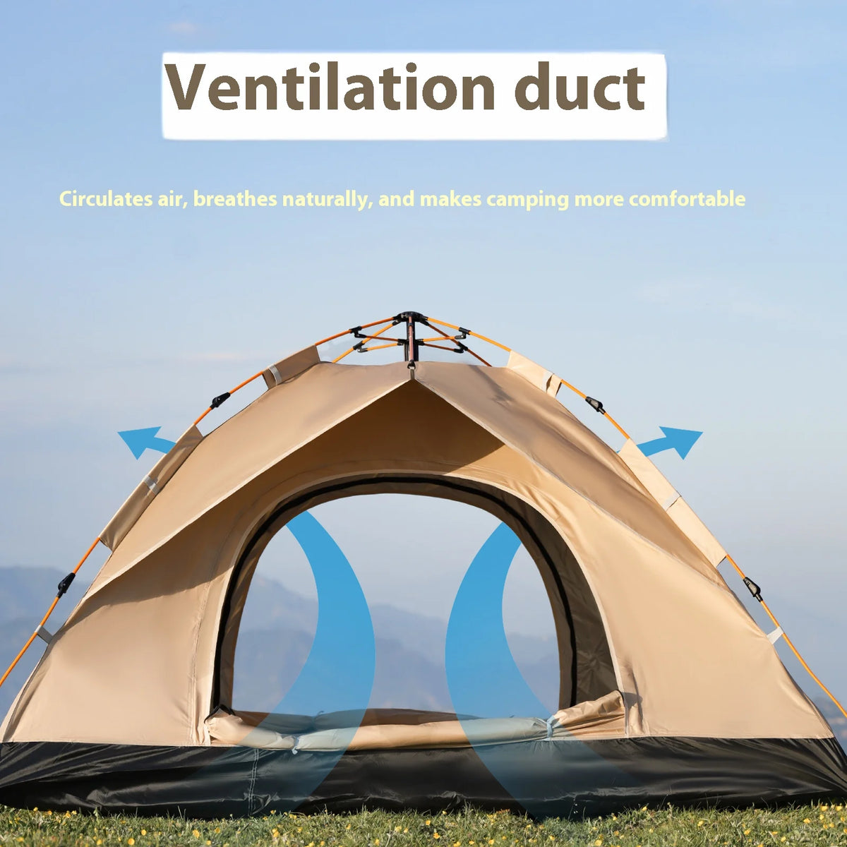 Portable Camping Tent Self-driving Travel Instant Tents For Outdoor