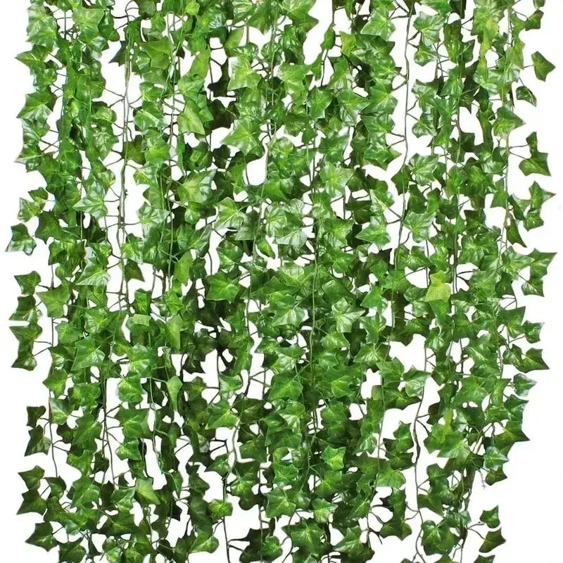 Artificial Green Ivy Leaf Rattan Creeper Leaves Vine Hanging