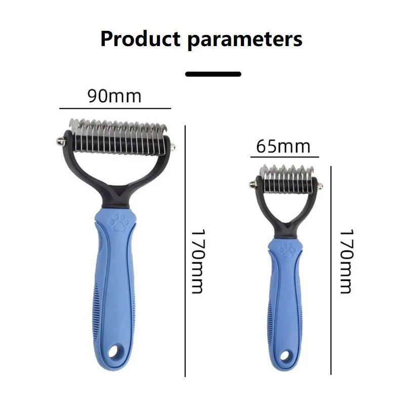 Dog Cats Comb Brush for Dog Grooming Shedding Short Hair Puppy