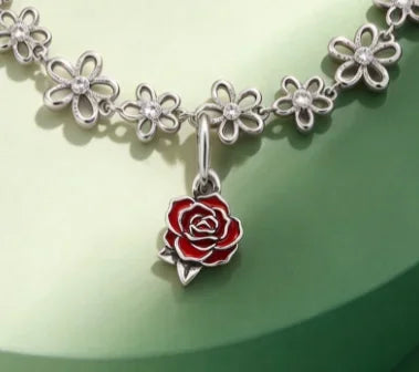 US Theme Enamel Charms Pendant Set