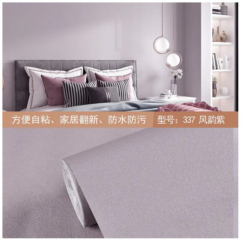 Matte PVC DIY Self Adhesive Decorable Film Vinyl Wall Stickers Kitchen Cabinets Bedroom Furniture Waterproof Oilproof Wallpapers