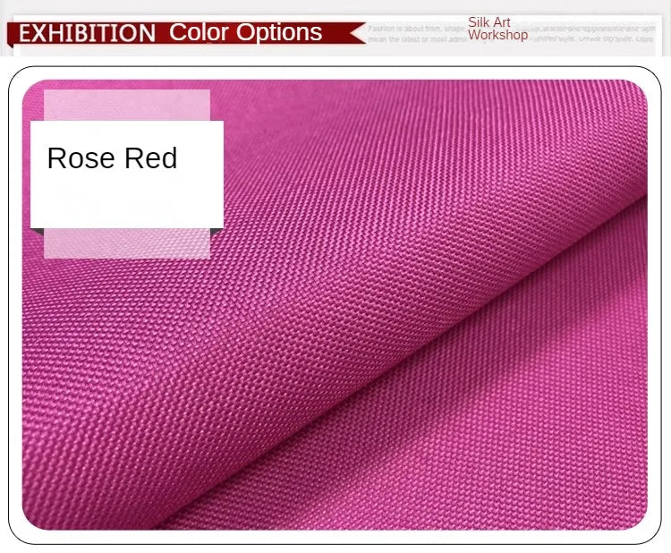 600D Encrypted Thickend Oxford Fabric PVC Waterproof By The Meter for Tent Floor Mat Bags Seiwng Coth Plain Durable Wearable Red