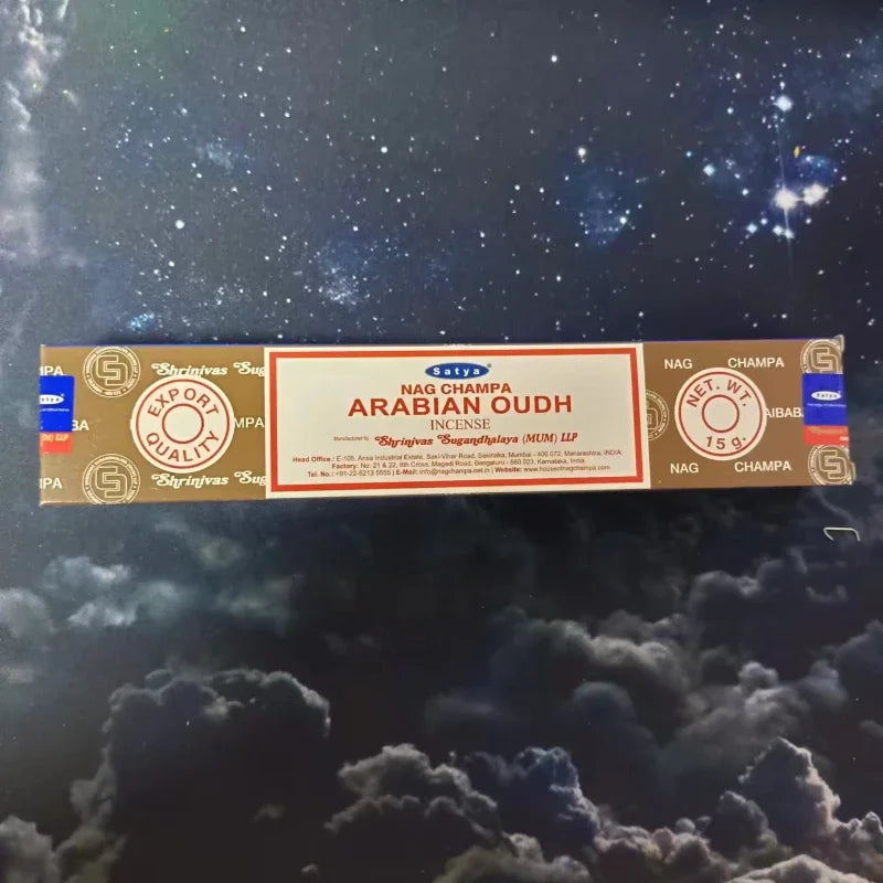 Satya Incense Sticks Handmade India White Sage Dragons Blood Natural Household Indoor Clean Air Incense Sticks NAG Champa