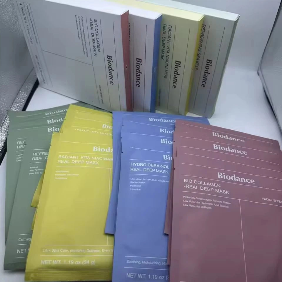 Biodance Collagen Fade Fine Lines Pad Brightening Skin Tone Improve Facial Toner Firming Pore moisturize Toner Face Skin Care