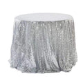 180cm Round Sequin Tablecloth  for Wedding Banquet Wedding Birthday Christmas Party Table Decoration Sequin dining table decorat