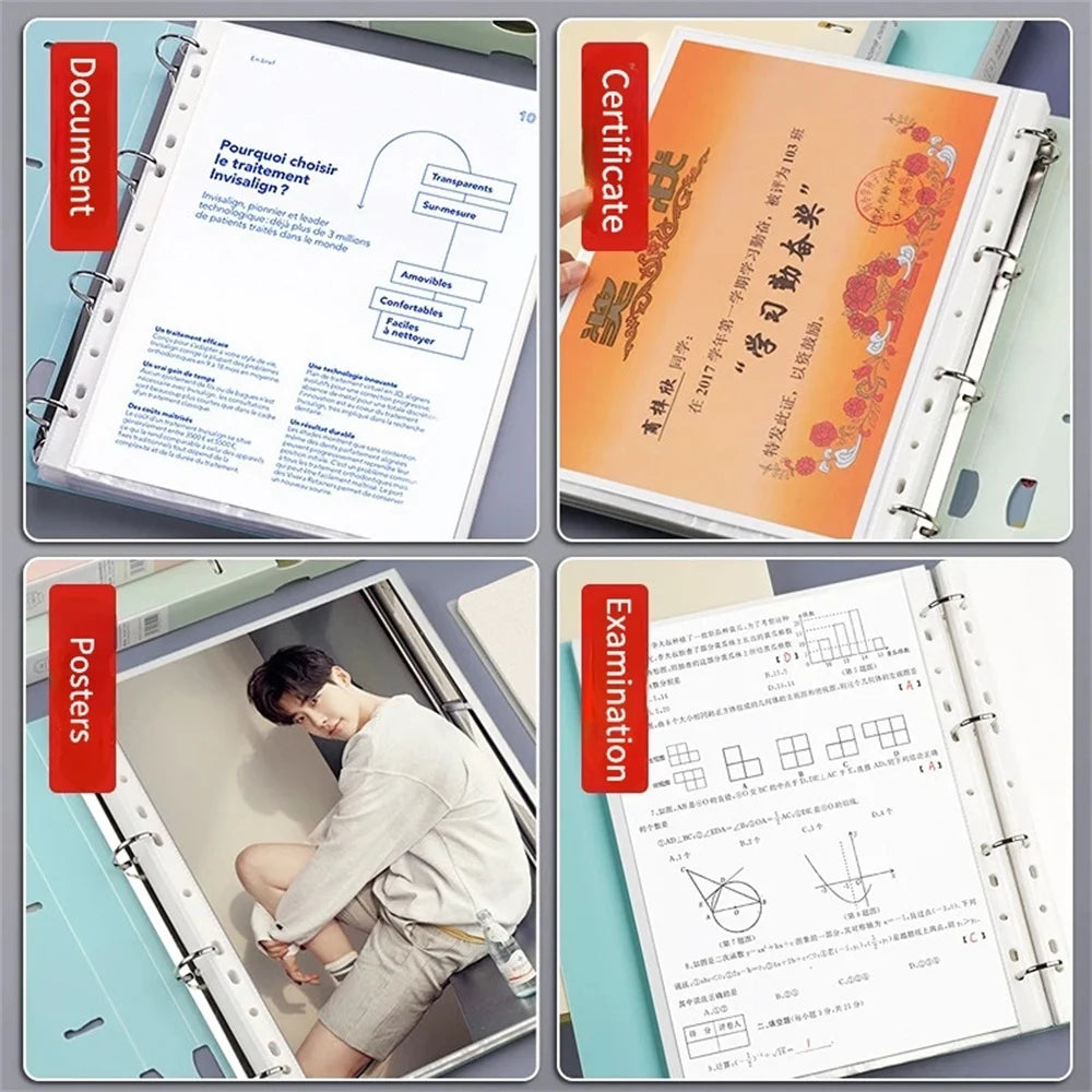 A4 Binder Folder, 240-Sheet Capacity