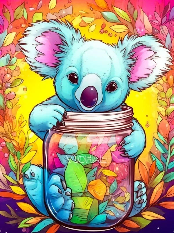 5D Fairy Dust Resin Diamond Painting Cartoon Cat Diamond Embroidery Mosaic Anime Girl Cross Stitch Set DIY Art Home Decor