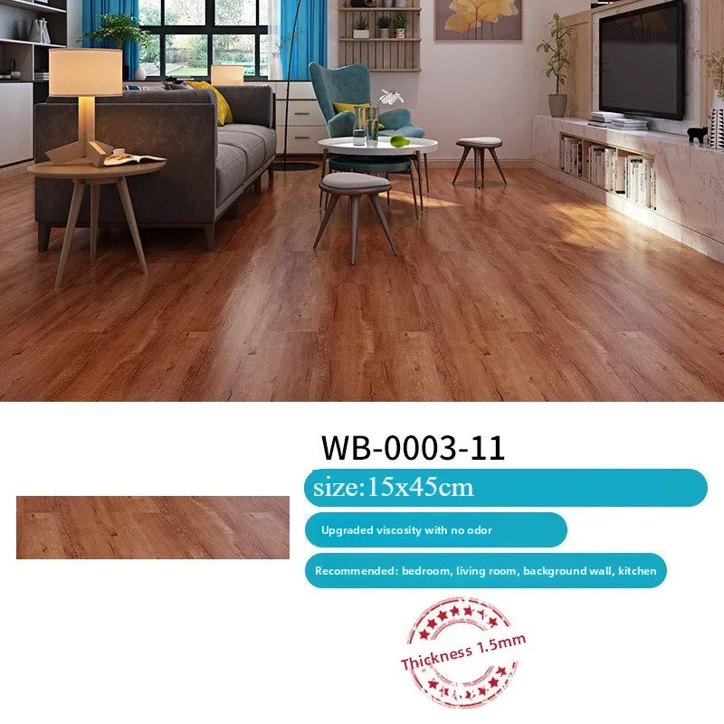 16/32PCS 15X45CM 3d wood grain wall sticker living room bedroom room background wall sticker movie and television pvc decoration
