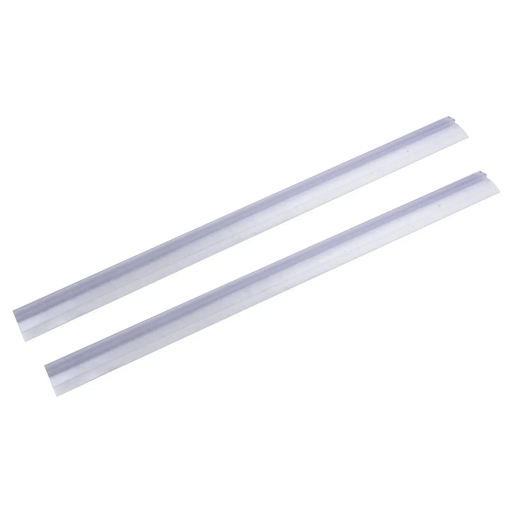 2pcs 50cm Bath Shower Strip Seal For Screens Doors Fits 4-6mm Glass Seals Gaps Shower Screen Seal Strip Bathroom Weather Bar