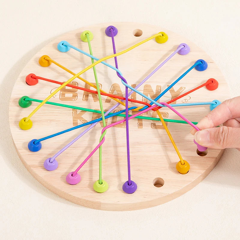 Rope Untying Challenge Game, Educational Board Game Toy, Children's Logical Thinking Development, Concentration Training