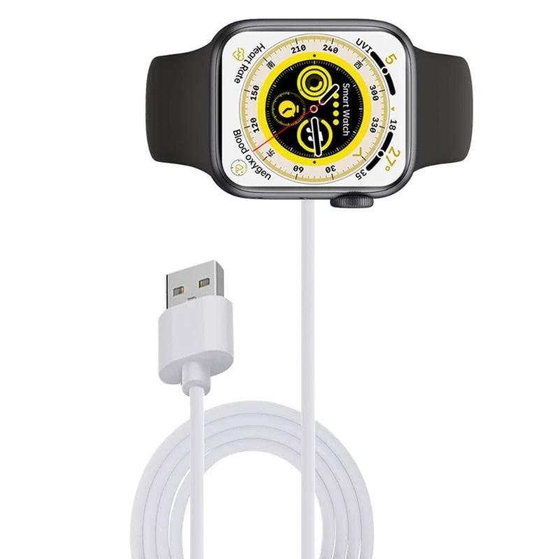 USB Wireless Charger Dock Cord  for S7 Pro S8 Pro/DT3 HW22 plus DT100 pro Smartwatch Wireless Charging Cable