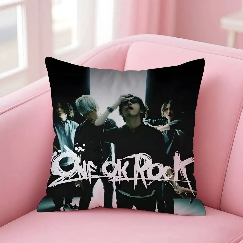ONE OKBand O-ONE OK R-ROCK Ambitions Pillow Case pattern printing pillowcase living room sofa cushion cover bedroom room decor