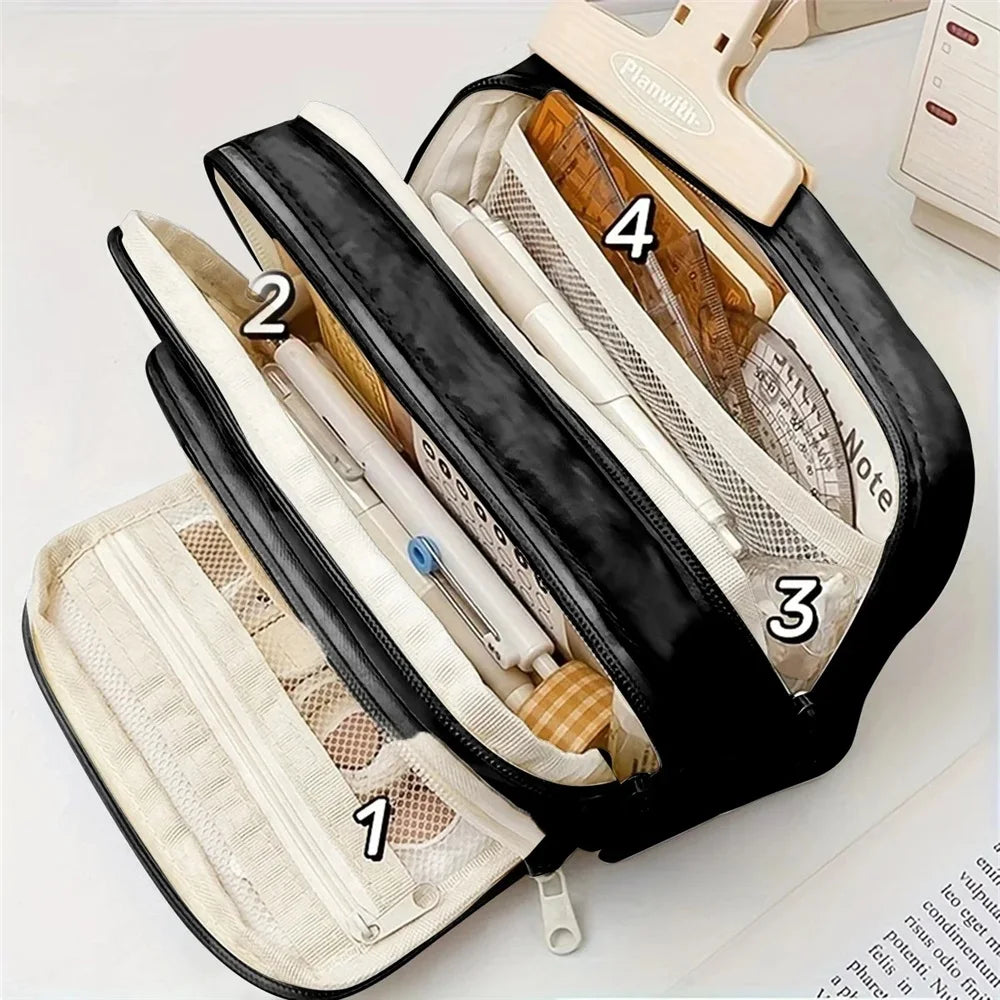 A Large-capacity Multi-layer Pencil Case