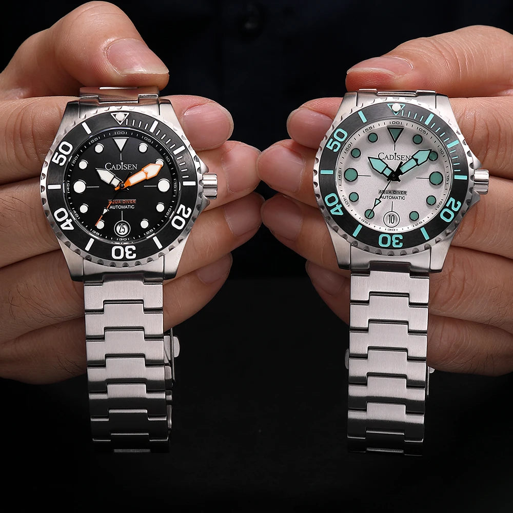 Cadisen AQUA Diver New Brand Luxury Men Watches Automatic