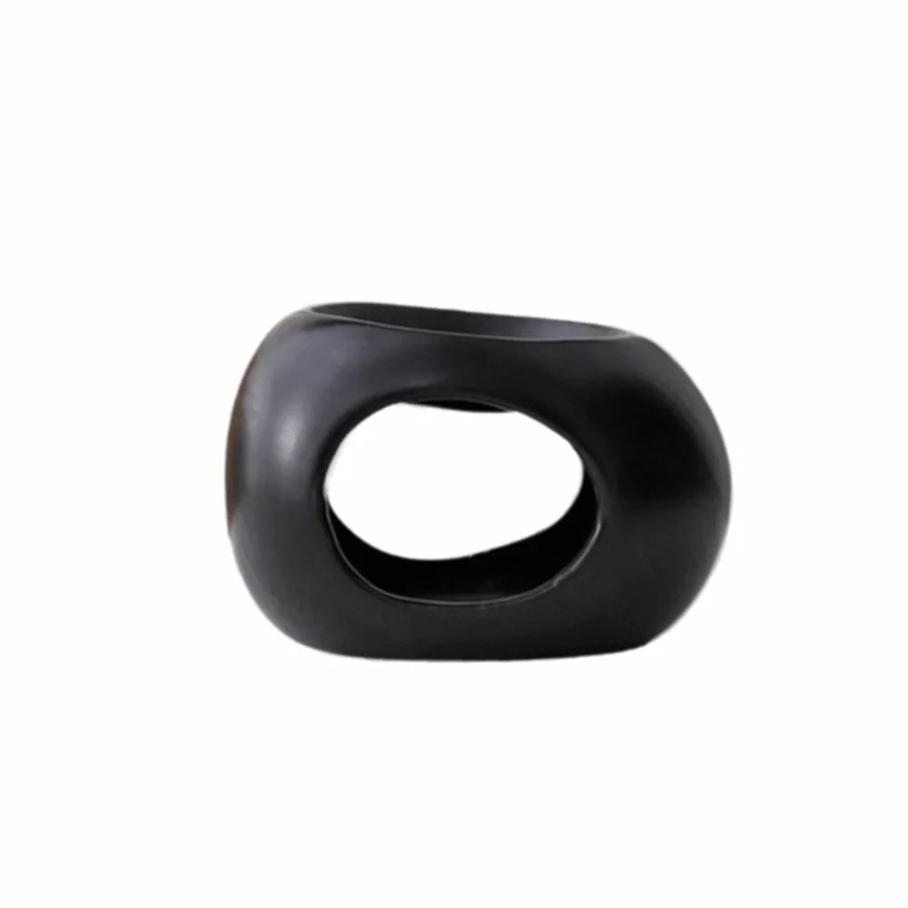 Ceramic Essential Oil Burner Minimalist Modern Aromatherapy Burner Decorative Candle Heating Holder Bedroom