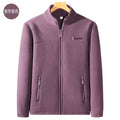 Women Thickened Fleece Winter Jacket Embroidery Zipper Thermal Plush Polar Fleece High Collar Cardigan Coats Outdoor Sweatshirt