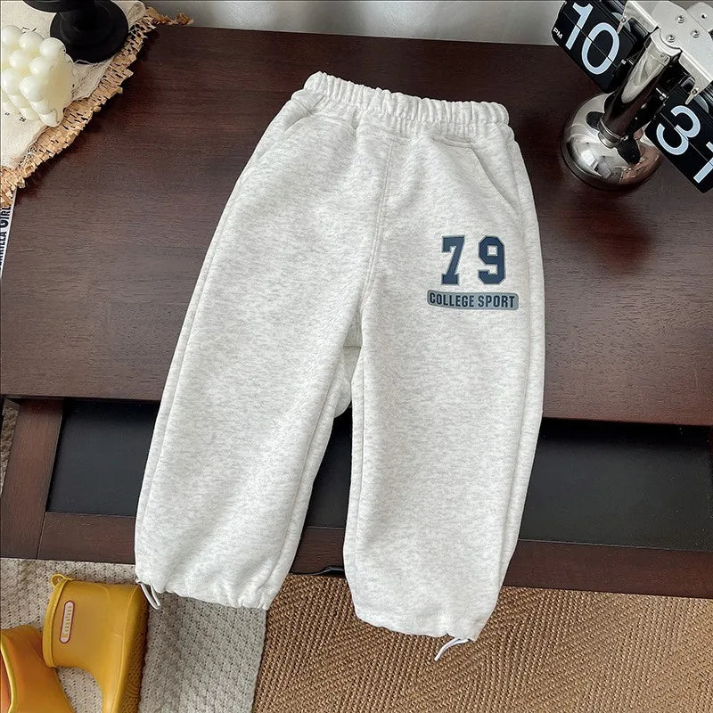 Baby Boys Clothing Set Spring Autumn Long Sleeve Letter Sweatshirt Pants 2Pcs For 1-5 Years Kids Casual Tracksuit Infant Outfits