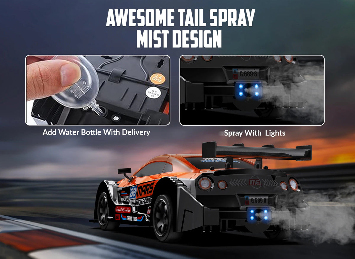 RACENT Drift RC Car 1:16 Scale 2.4Ghz Remote Control