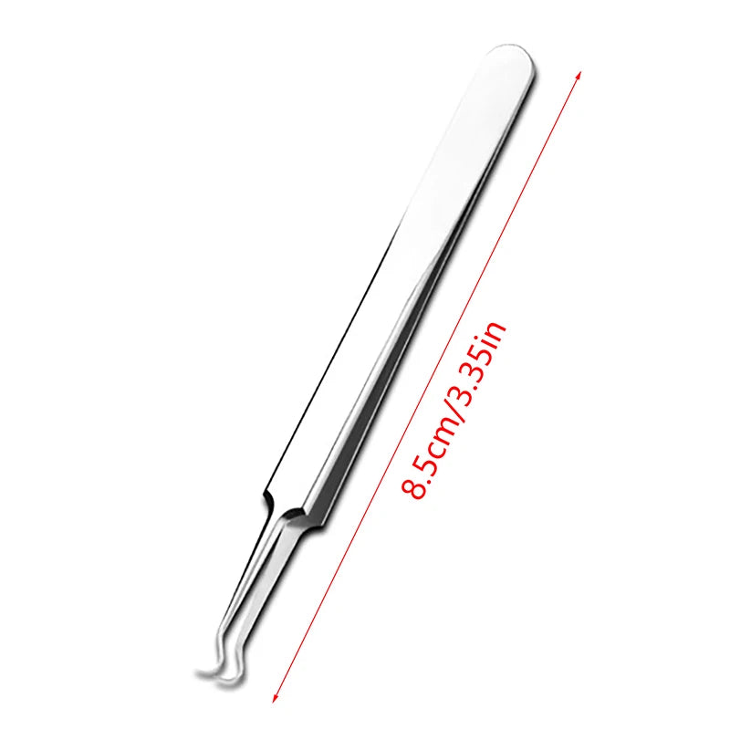 Cell Pimples Blackhead Remover Clip Ultra-fine Tweezers Black Dots Blackhead Extractor Acne Needle Facial Cleaner Skin Care Tool