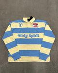 Street style letter embroidered long-sleeved men and women loose sweatshirt long-sleeved American retro casual top