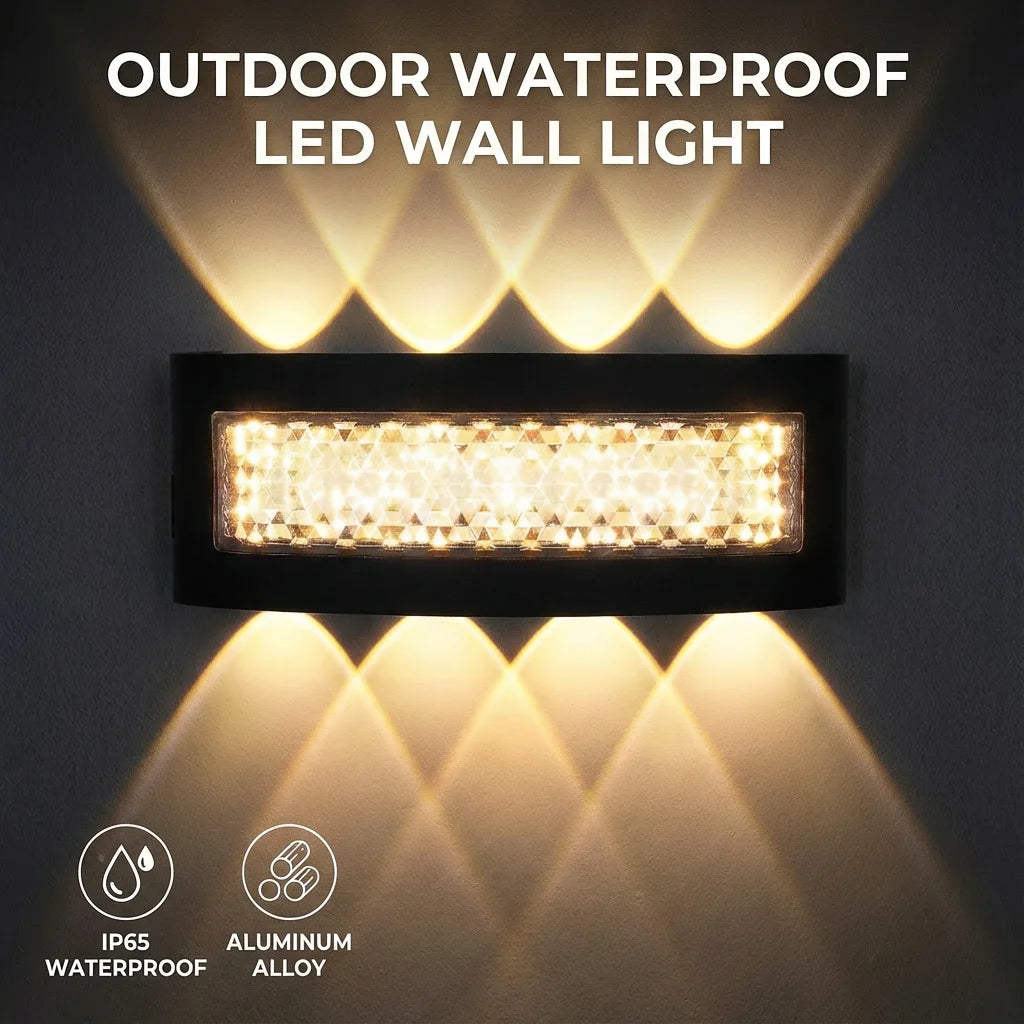 4/6/8W LED Aluminum Wall Sconces