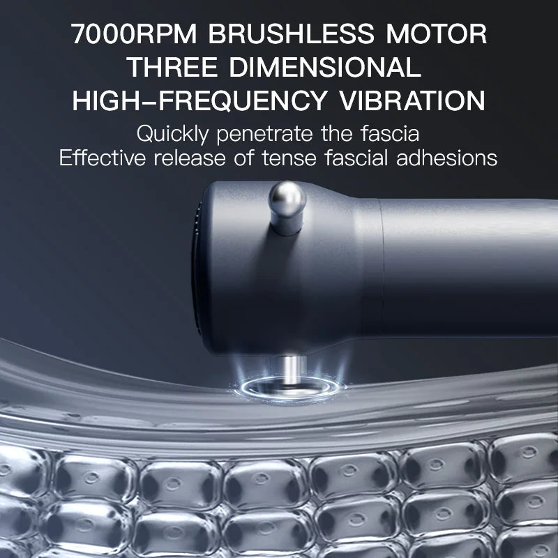 Cordless Deep Tissue Massage Gun, 3 Speeds