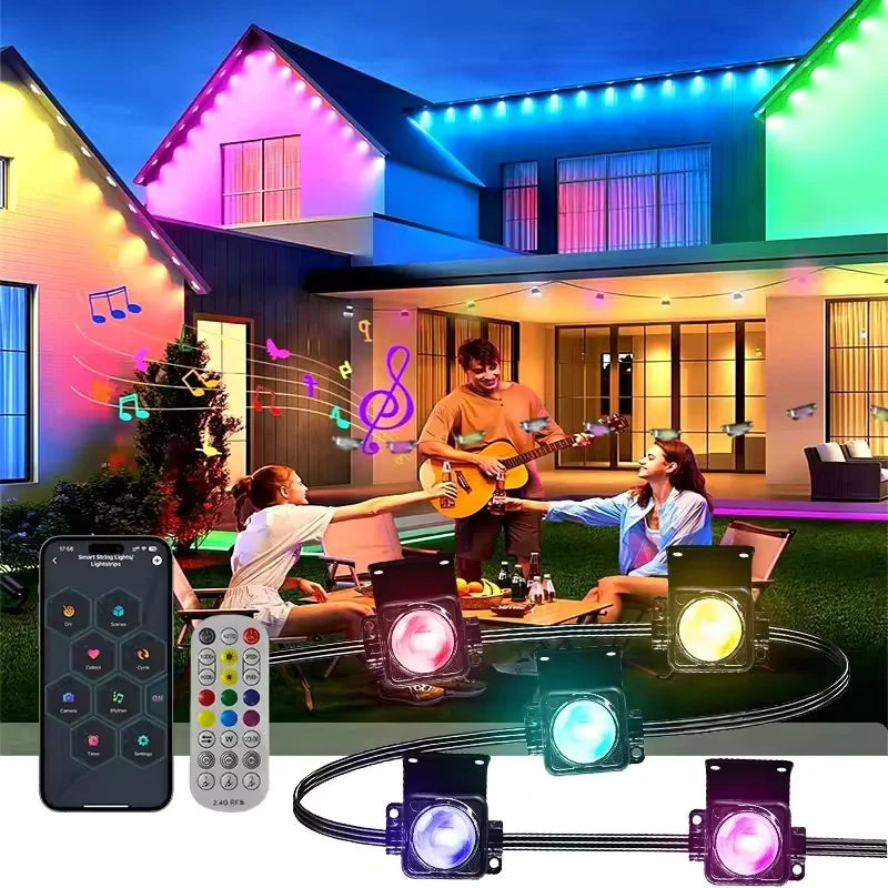 Smart IP67 Waterproof Outdoor Eaves Lights