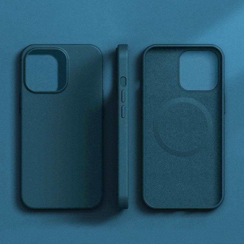 Original Leather Wireless Charging Animation Cases for iPhone 16