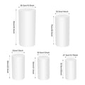 Cylinder Cake Display Stand Set Round Cylindrical Dessert Display