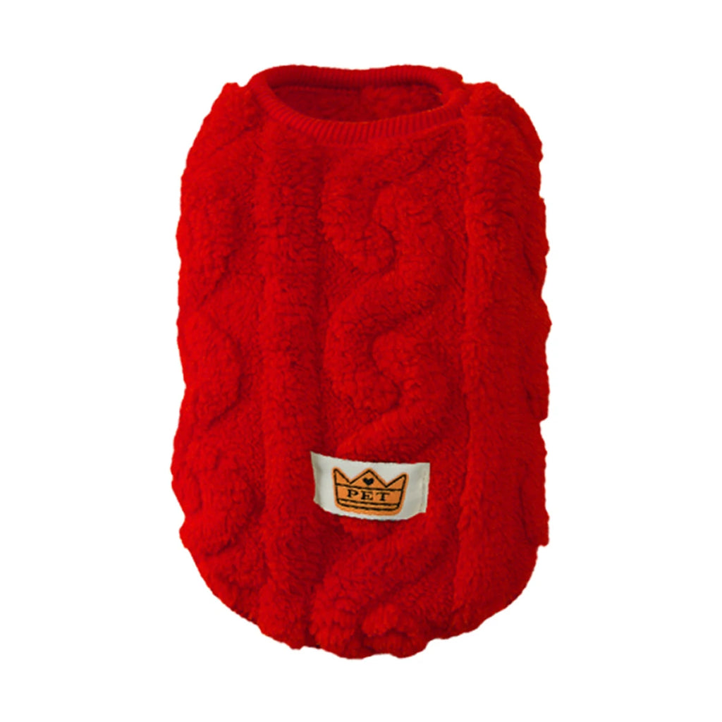 Soft Fleece Puppy Sweater Vest