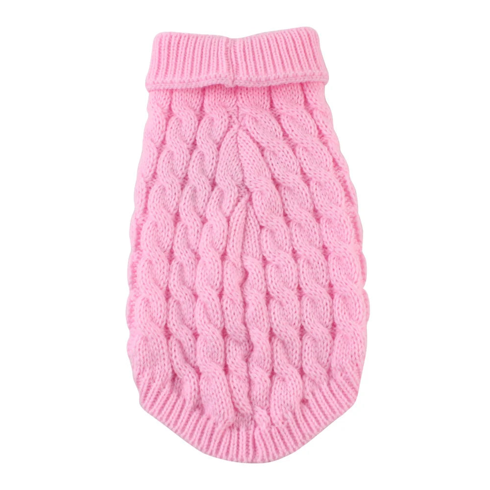 Small Dog Winter Sweater Pullover