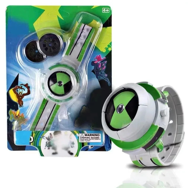 Anime Ben10 Figures Omnitrix Ben Tennyson Projection Sounds Lights