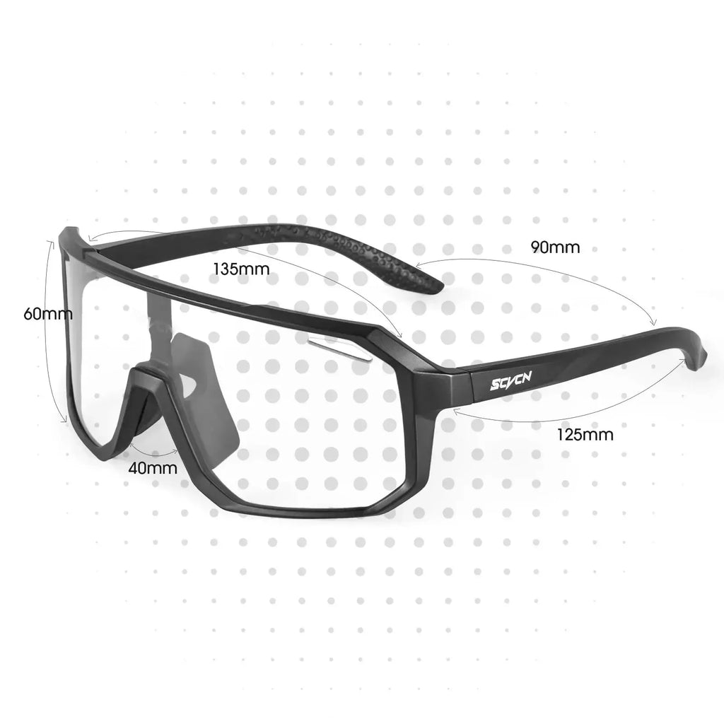 Cycling Glasses Photochromic Sunglasses Men Women Mountain Bike Road