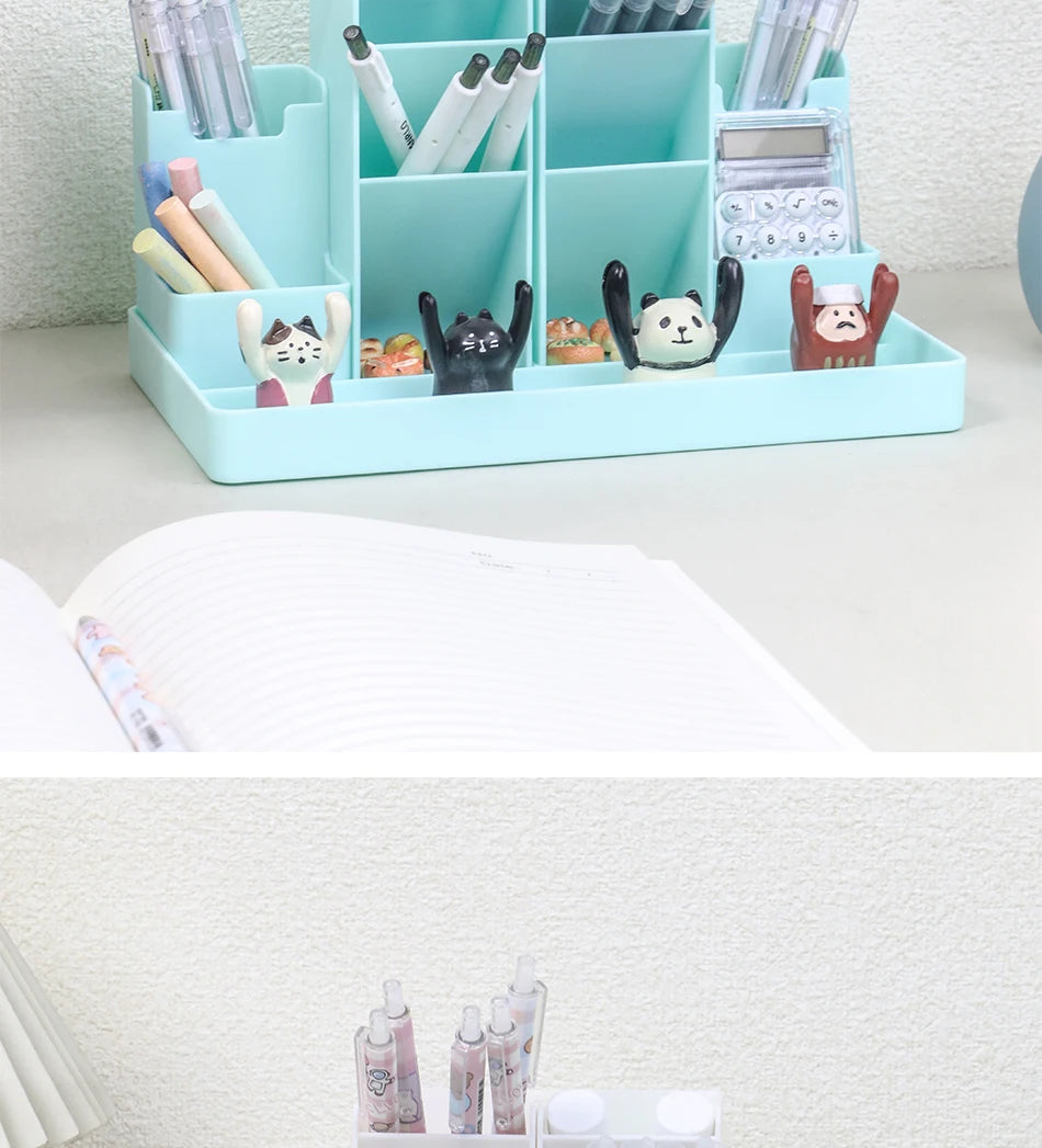 Pen holder Desk Organizer pencil holder Organizers For Desktop Stand Pens Office Accessories school Stationery Storage holders