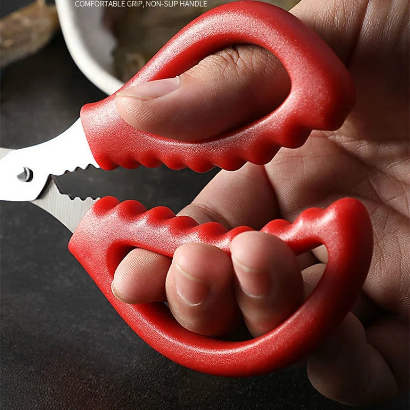 Kitchen Scissors Shrimp Peeler Seafood Elbow Food Lobster Cut Crab Line Seafood Tools