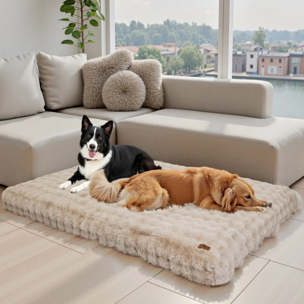 Ultra Plush Dog Bed Soft Pet Cushion Large Dog