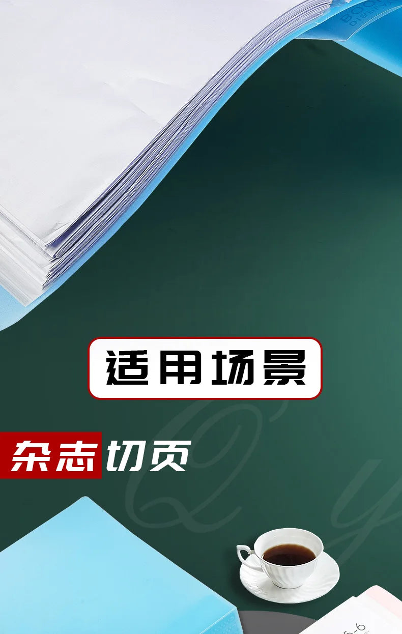 1PC A4 Plastic Budget Binder File Folders Documents Booklet Leaflet 30/60/100 Pages Office Student Supplies Desk Organizer