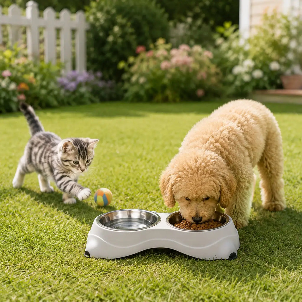 Dog Bowls- Stainless Steel Dog &amp; Cat Bowls