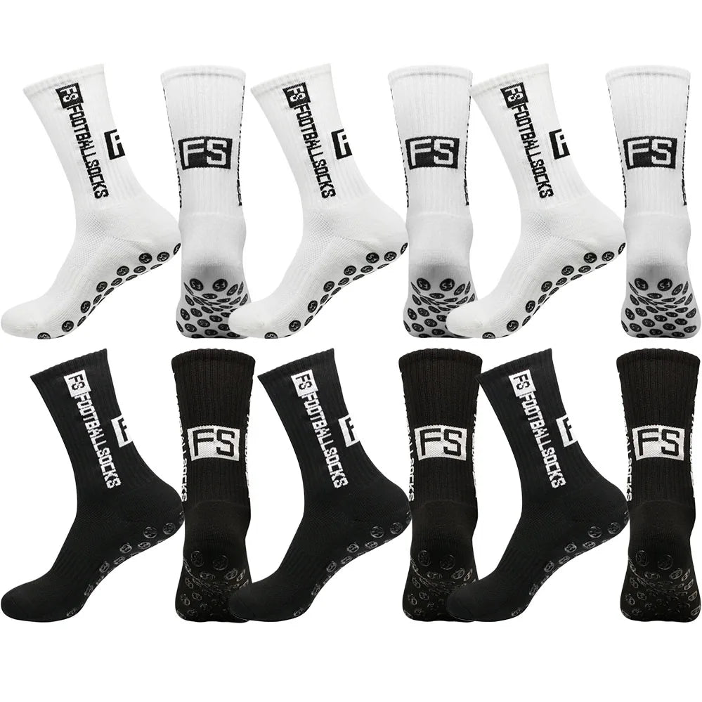 Non-Slip Grip Football Socks