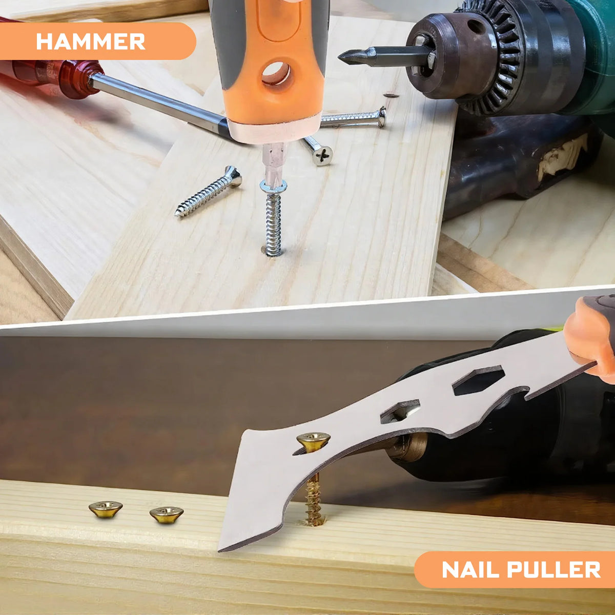 Geinxurn 16-In-1 Multi-Function Scraper