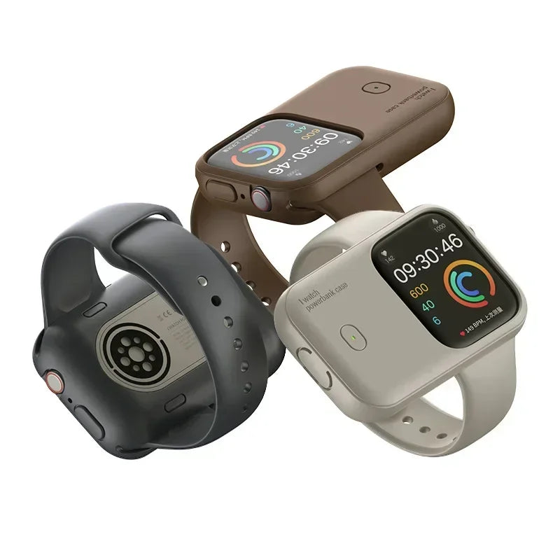 For Apple Watch Wireless Charger Apple Watch S9 44mm 45mm 49mm Smart Outdoor Sports Portable Wearable Wireless Charging Bank