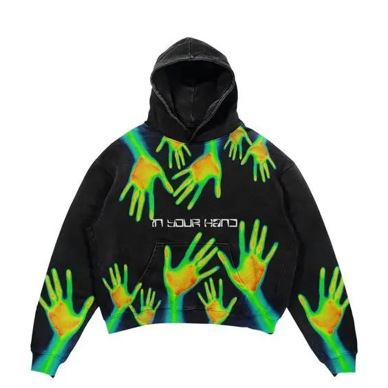 Plus Size Graphic Regular Male Hoodie Overfit Y2k Clothes High Quality Korean Style Pastel Color Cotton Men's Hooded Sweatshirt