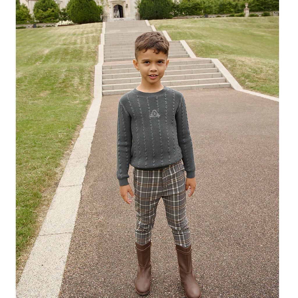 AS AW26 Forest Collection Cotton Corduroy Girls Print Smocking