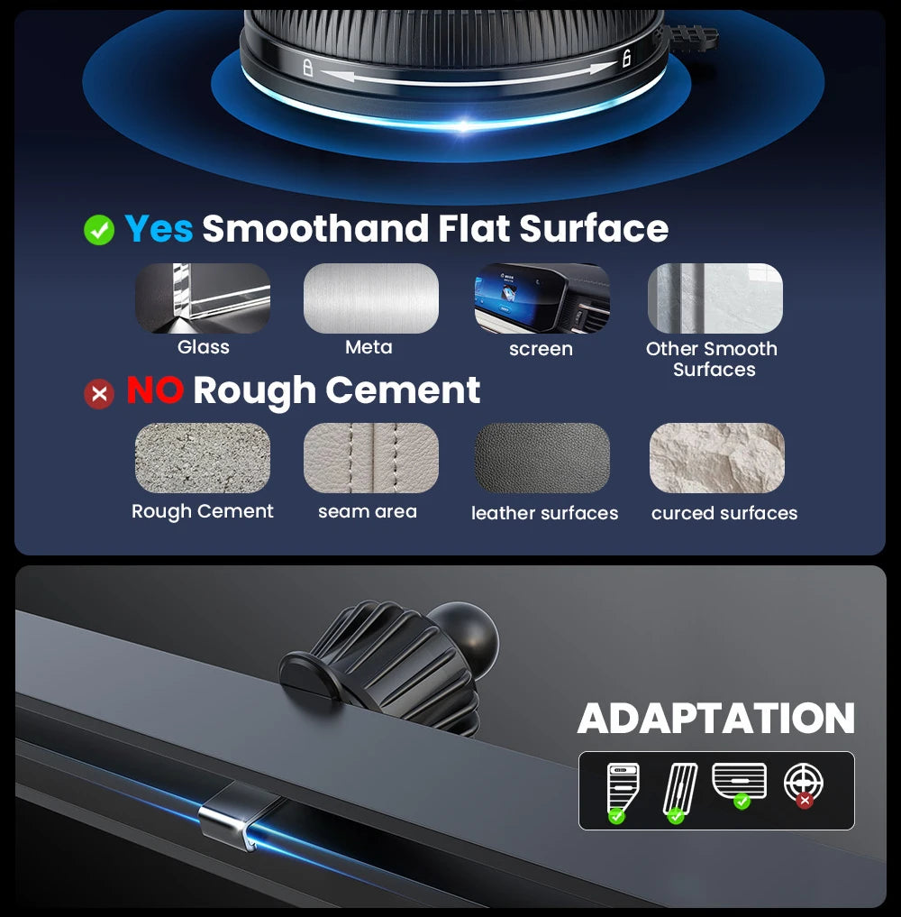 Joyroom 15W Magnetic Car Wireless Charger Phone Mount 360° Rotation Stand Air Vent Holder For iPhone Smart Fast Charging Station