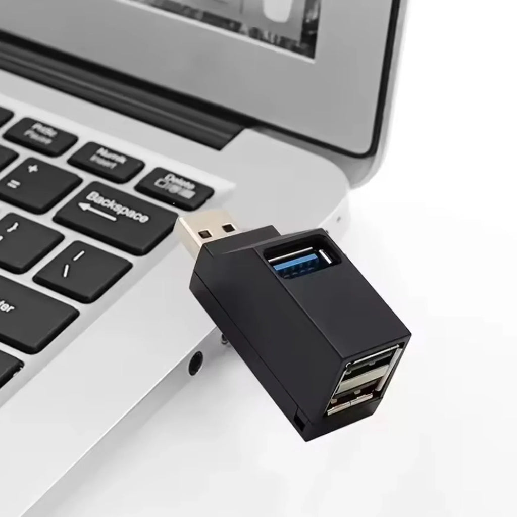 USB 3.0 HUB Adapter Extender Mini Splitter Box 1 to 3 Ports High