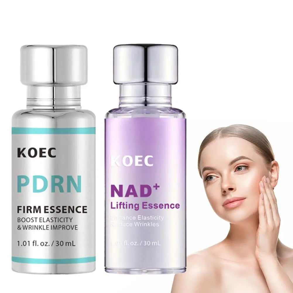 PDRN Korean Nad Plus Facial Essence Elastic Firming Anti Wrinkle Lifting Brightening Moisturizing Youth Serum 30ml Skin Care